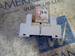 Carlo Gavazzi Relay with Base 12A 300VAC FEME RMI A 2 10 24V H18BC