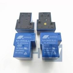 6Pcs New 30A250VAC Relay SLA-12VDC-SL-A Set of Normally Open 4pin