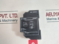 Minilec S1 VMR7 Phase Sequence Relay 380-440VAC