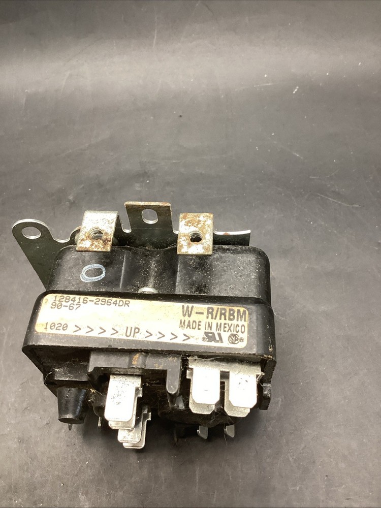 white rodgers Potential Relay 128416-2964DR 420 VAC W-R/RBM Coil Used