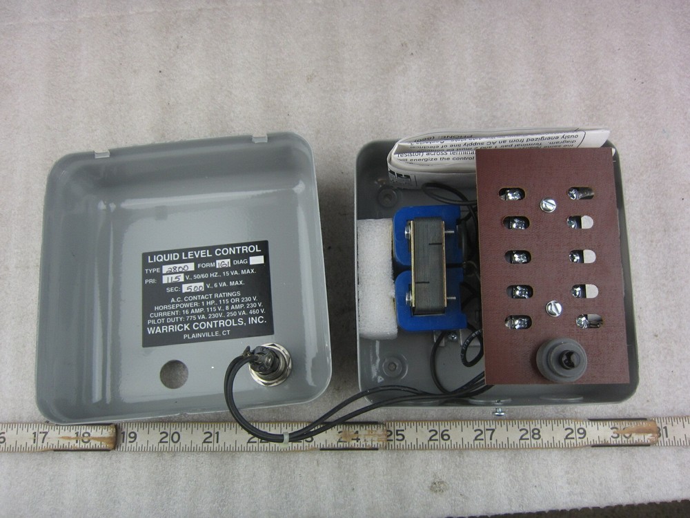 Warrick Controls Gems 2800 1G1 115/500V 1NC 2NO Moisture Detector Relay, New