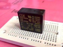 2pcs Cornell Dubilier CDR671AJQPN 24VDC SPST NO Relay, 20A, 16A, 1/2hp, 24V, PCB