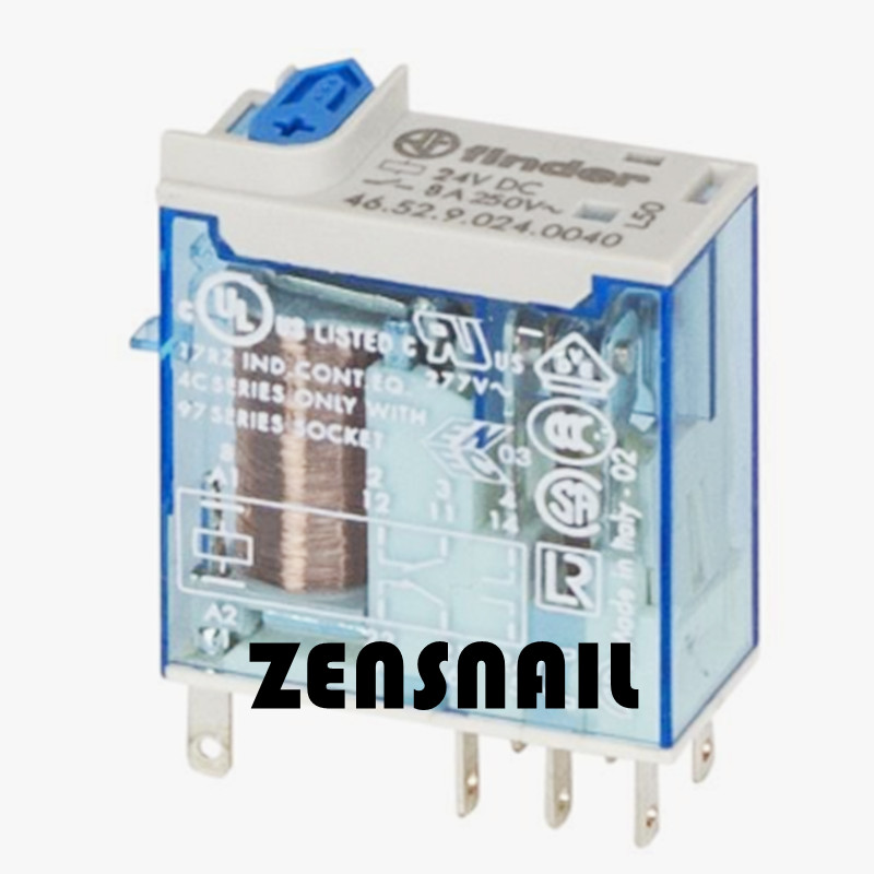 2PCS 46.52.9.024.0040 Relay 24VDC 8A 8PINS NEW