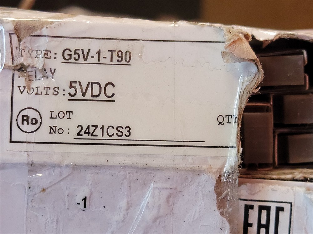 New (44pcs) G5V-1-T90 DC5 OMRON Electromechanical Relay