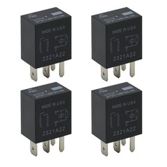 4PCS 8T2T-14B192-AB 12VDC 30A Automotive Relay Compatible for Select Ford