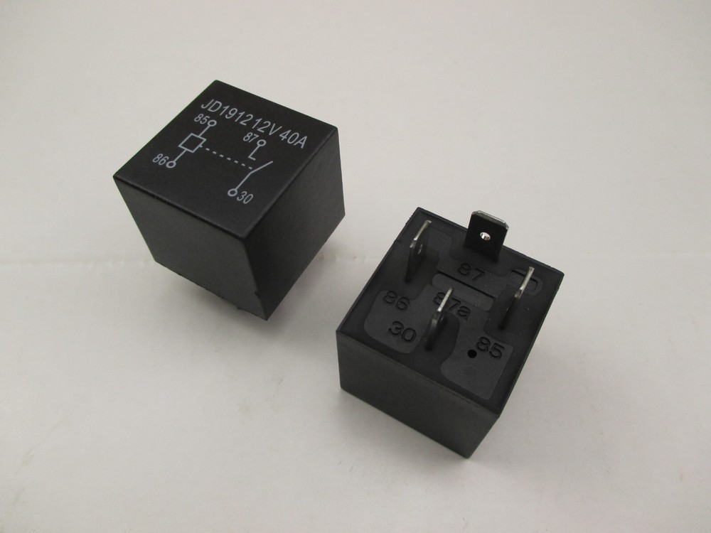 JD1912 Automotive Relay 4-Pin 40A 12V SPST Switch Relay 12v jd1912，Car Truck .
