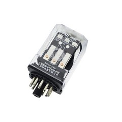 JQX-10F-3Z Voltage 3PDT Power Relay w Socket Coil DC 12V 10 A✦Kd
