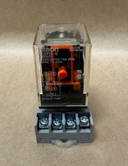 Omron MK2PN-S Contact w/ Dayton 5X852F Relay Base