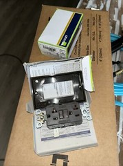 (2) NEW IN BOX LEVITON RECEPTACLE Brown GFCI Outlets