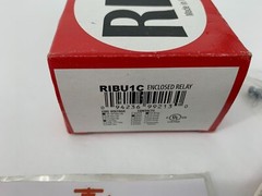 Functional Devices RIBU1C Enclosed Pilot Relay 10A SPDT 10-30VAC-DC 120VAC Coil