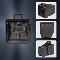 4-PIN 40/30 AMP 12 V DC Waterproof Relay Kit Harness Socket – Heavy Duty 12