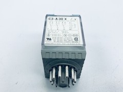 LOT OF 5 TURCK RELECO C3-A30X 120VAC PLUG-IN POWER RELAY 120VAC 11-PIN LED