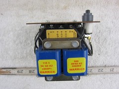 Warrick Controls Gems 1G1E0A 115/500V 1NC 2NO Control Relay w Reset, Used