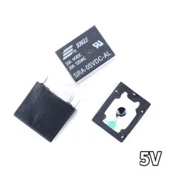 5V 12V 24V Mini Relay SPDT 4-Pins 5-Pins PCB General Purpose Relay SRA Series