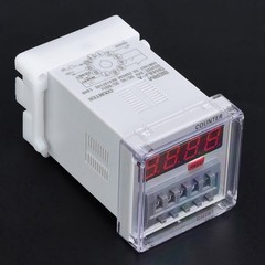 DH48J‑A Digital Counter Delay Time Relay LED Display 1‑999900 11‑Pin (24V AC CX4