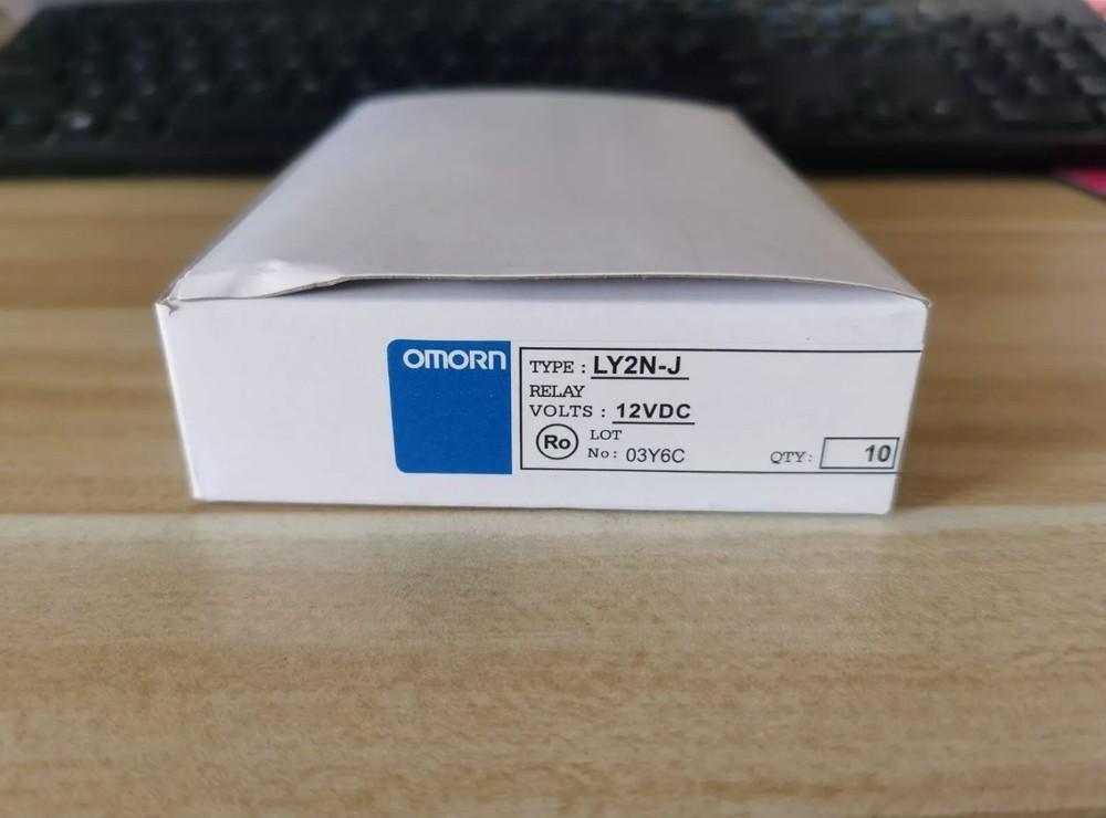 10PCS/1Box New Omron Relays LY2N-J LY2N J 12VDC In Box Free Shipping #ON