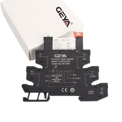 GEYA Slim Relay Module For PLC AC/DC24V Relay module Grey 6A 6.2mm thickness UL