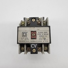 Square D 8501-X020 Control Relay