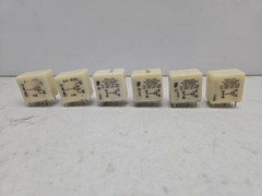 6 Pack RBM Essex MS64-901 Relay 12 VDC Coil 400 Ohm 125 Vac 3A 5 Pin Mix See Pic