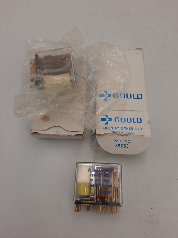Allied Control Relay T154-CCC-CCC 24 VDC 430 Ohm 2AMP 29VDC NOS Lot Of 2