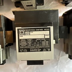 LOT OF 6 Square D 8501 X0 01 Control Relay Series A Type X SEE PICTURES.