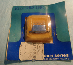 New FILTORS Inc Blue Ribbon Series PT-2-1034-6 BRDJ12L4J6AS-1 LL to 2 Amps Relay