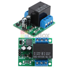 DC 5V Double Pole Double Throw DPDT Self-locking Bistable Relay Module 6V-24V