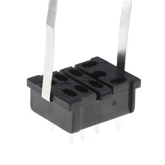 PCB Mount Relay Base PT08-0 PT14-02 PY14-02 8/14-Pin Solder Type Relay Holder