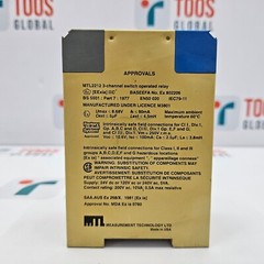 MEASUREMENT TECHNOLOGY MTL2212 3-CHANNEL SWITCH OPERATED RELAY