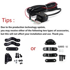 ZHUOTOP Heavy Duty Handlebar Control Line Winch Rocker Switch Handlebar Con