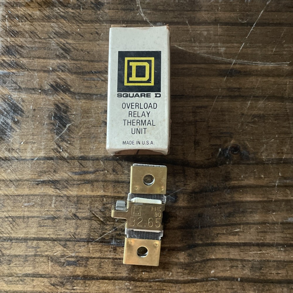 NEW Square D thermal overload relay heater element unit B2.65
