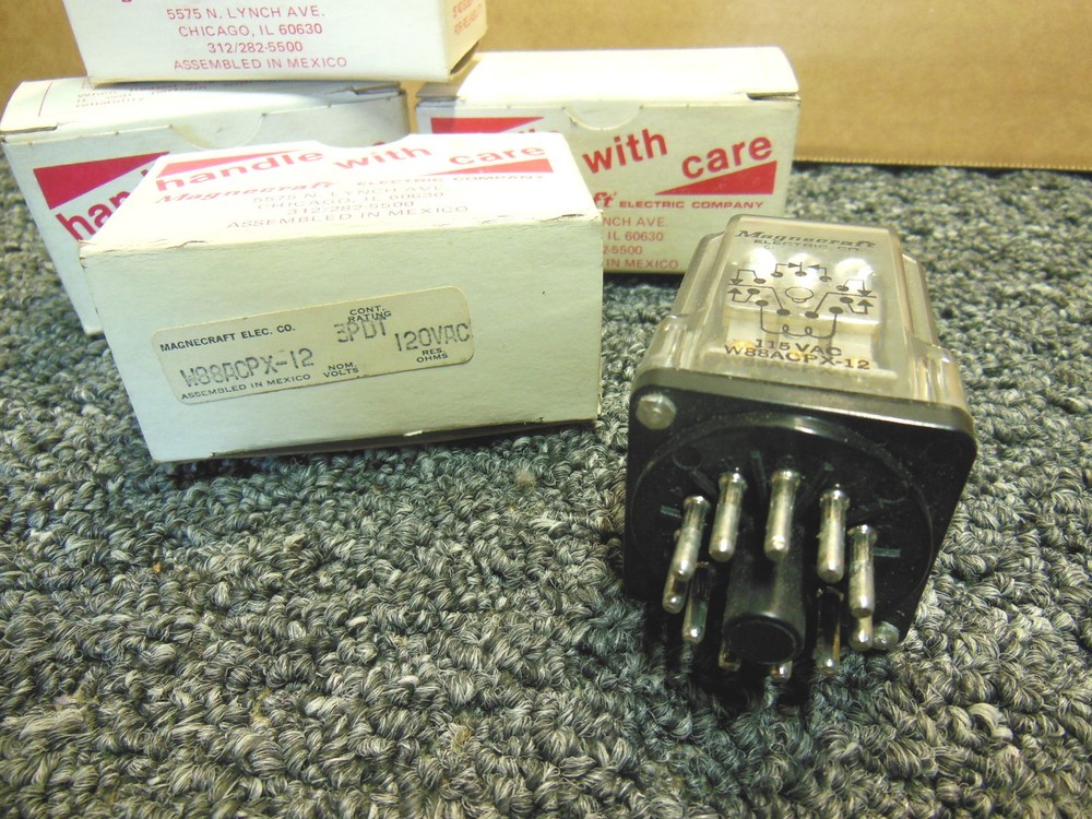 Magnacraft w88acpx-12 3pdt 120VAC