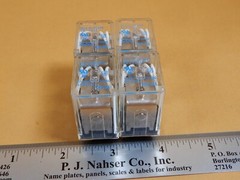 NAIS HC4-H-DC24V 5A 24V 4PDT Socket Mount Ice Cube Relays Qty 4 NOS