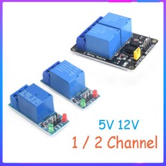5V 121V Relay Module Interface Relays Board Low/High Level 1 2 Channel for PI