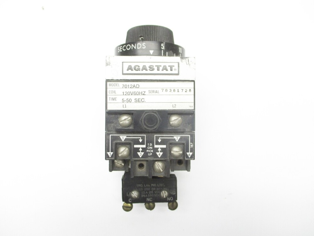 AGASTAT 7012AD 120V 5-50S UNMP
