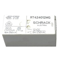 1PC TYCO RT424012WG 12VDC Power Relay 8Pins
