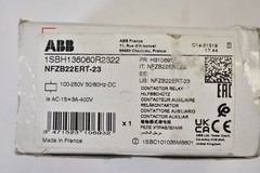 ABB Control Relay 2NO-2NC Coil 100-250V NFZB22ERT-23 1SBH136060R2322 AC-15