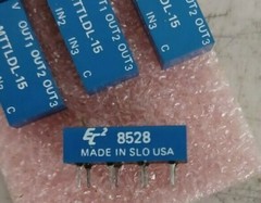ECC MTTLDL-15 Multiple TTL IC Logic Delay Line Dip 8 pin NEW