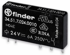 Finder 34.51.7.024.0010 PCB Mount Original Brand New 2-4 Days Delivery