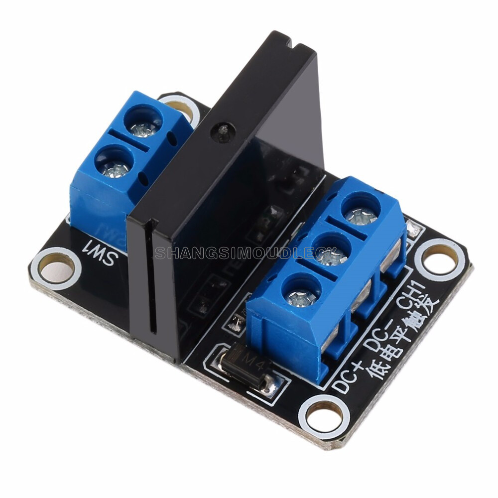 5V 1 Channel SSR G3MB-202P Solid State Relay Module with Resistive Fuse-