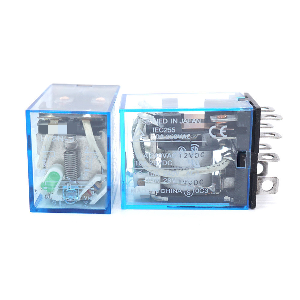 LY2N-J 12VDC Power Relay 10A 8Pins (SET of 5)