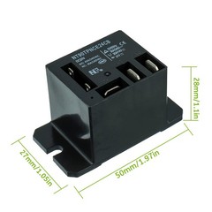 NT90-DC24V-10X Power Relay DC 24V Coil 24 VDC 30A 40A SPDT(1NO 1NC) with Flan…