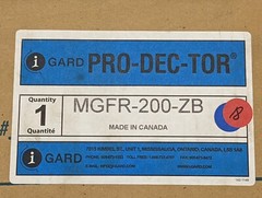 iGARD PRO-DEC-TOR MGFR-200-ZB GROUND FAULT RELAY *NEW IN BOX*