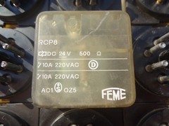 FEME RCP8 Relays