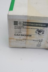 New~ SCE~ CA2DK22G6 Relay Control ~120 VAC- 60Hz- Mechanical Latching Relay