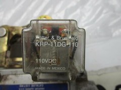 POTTER & BRUMFIELD KRP-11DG-110 RELAY 110VDC LOT OF 2 NSNP