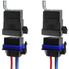 irhapsody 4-pin 80/60AMP 12VDC Waterproof Relay Kit, SPST Automotive Relays, …