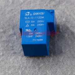 2pcs 12V SLA-S-112DM 30A 250VAC SANYOU Relay