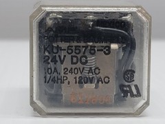 Potter & Brumfield KU-5575-3 24VDC 10A 240VAC 1/4HP 120VAC**Lot of 2**