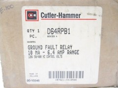 CUTLER HAMMER D64RPB1 SER. A 120V NSMP